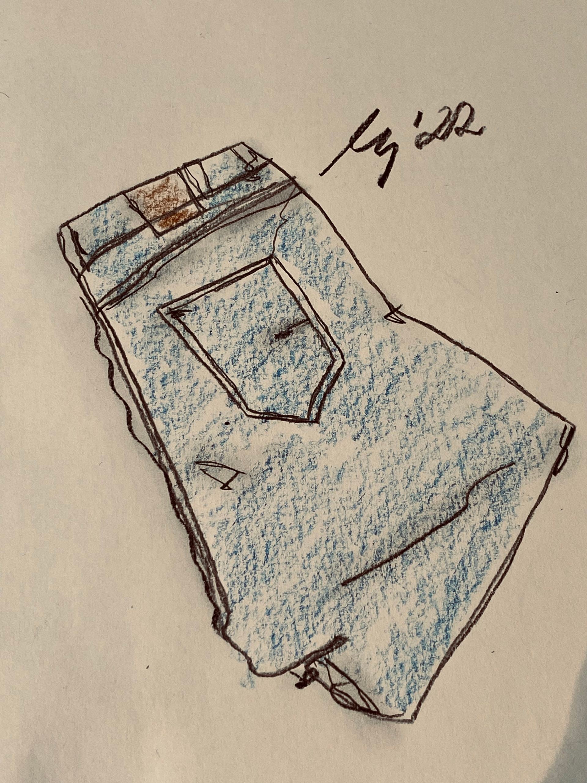 Mr Lush auf der Suche nach dem richtigen Denim