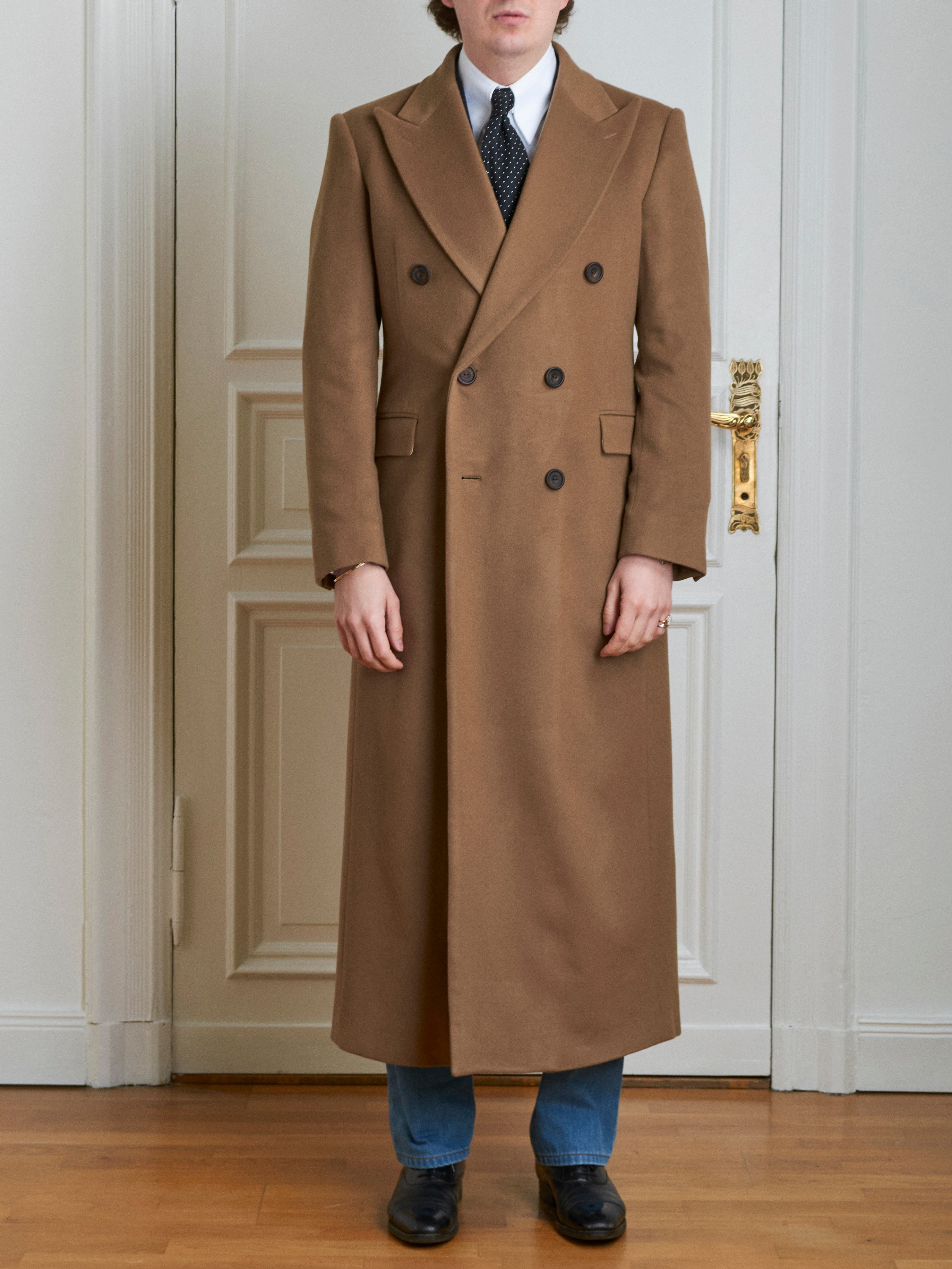 Camel Wool Overcoat