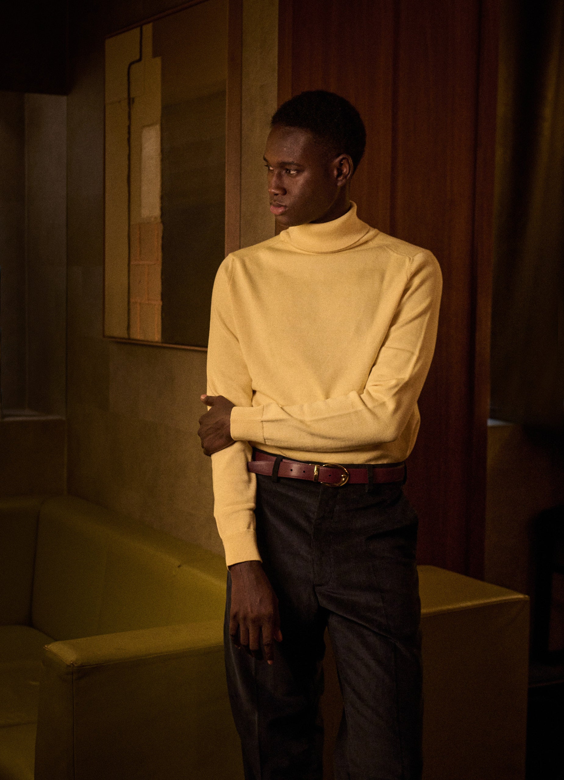 Pullover - Gelbe Baumwolle