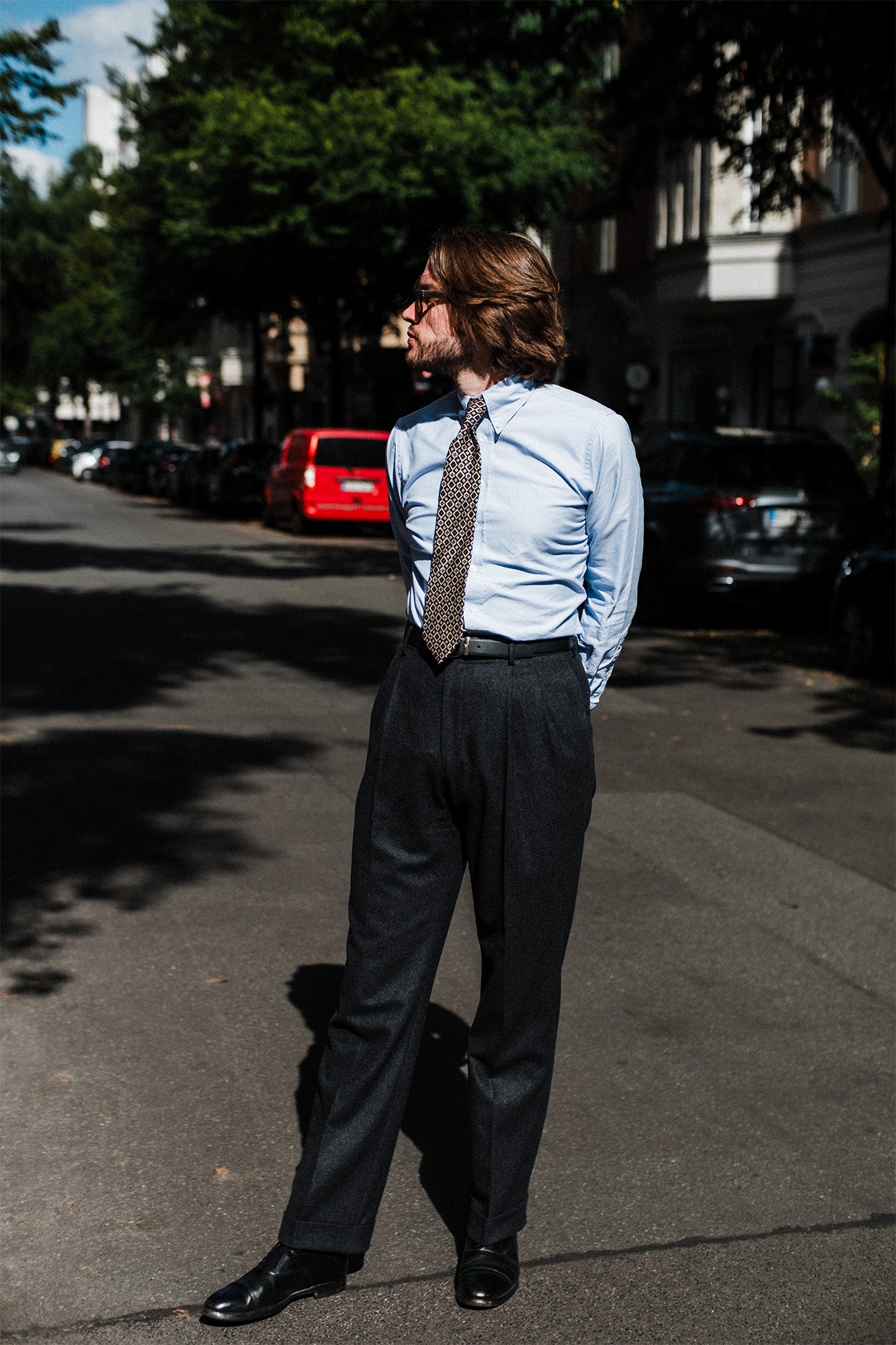 Hose - Charcoal Flanell