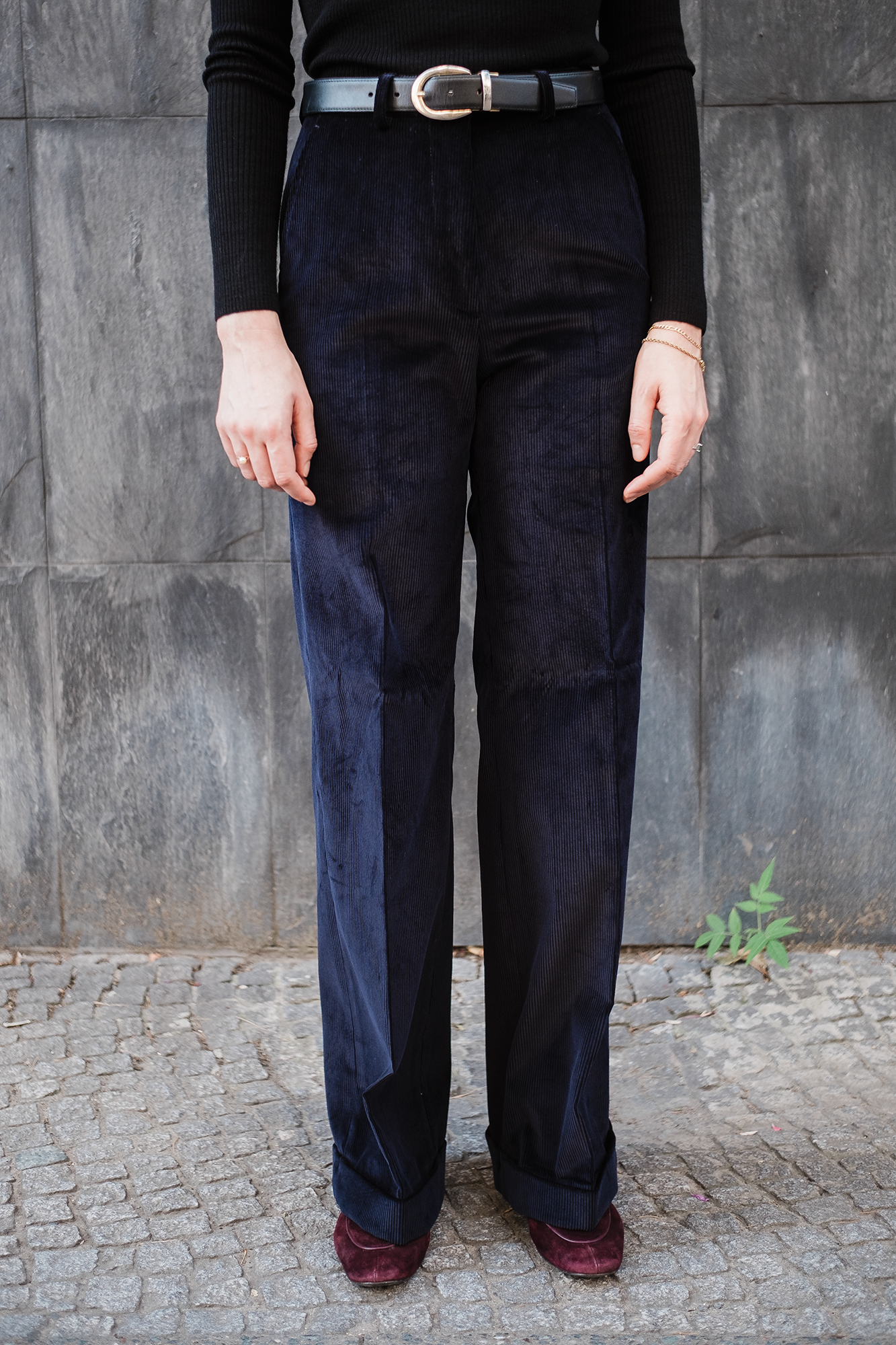 Hose - Navy Medium-Whale Corduroy