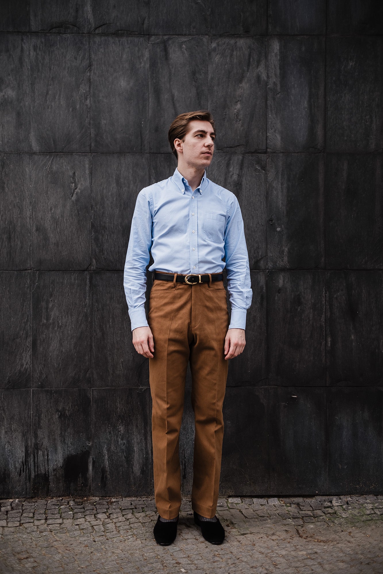 Chino - Nougat Cotton-Twill