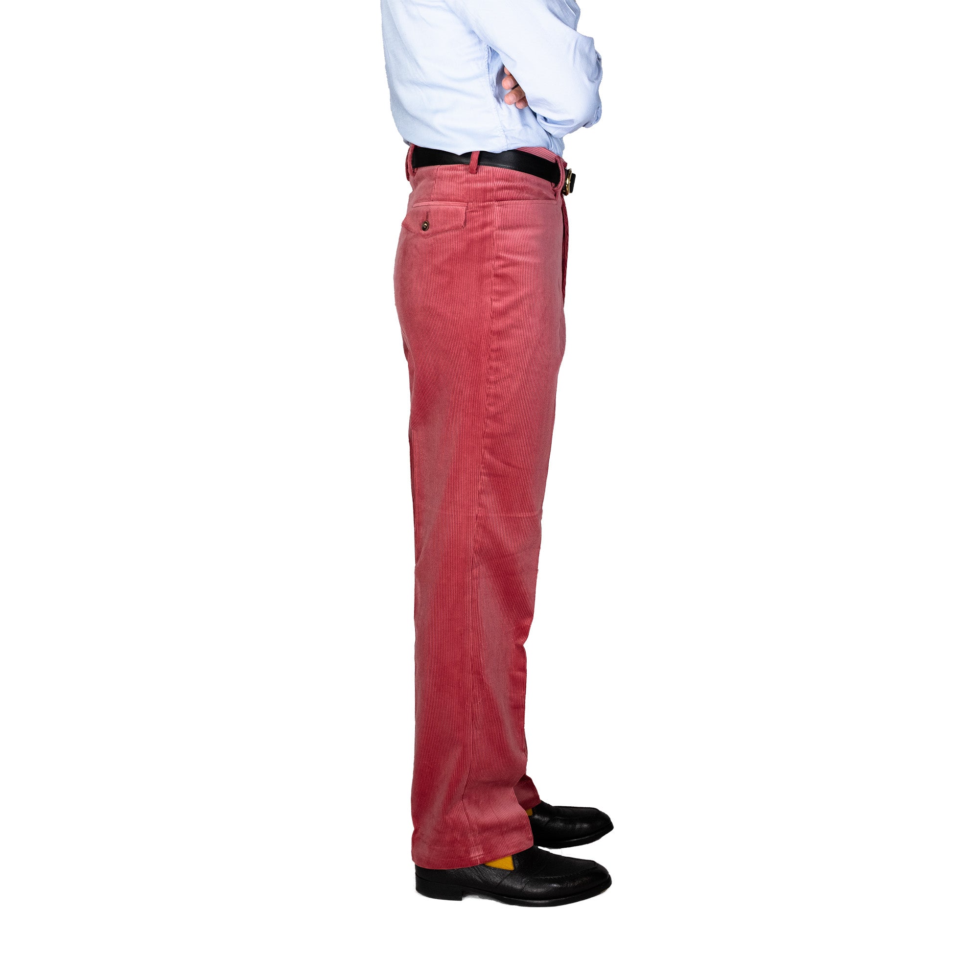Hose - Candy Coral Medium-Wale Kord