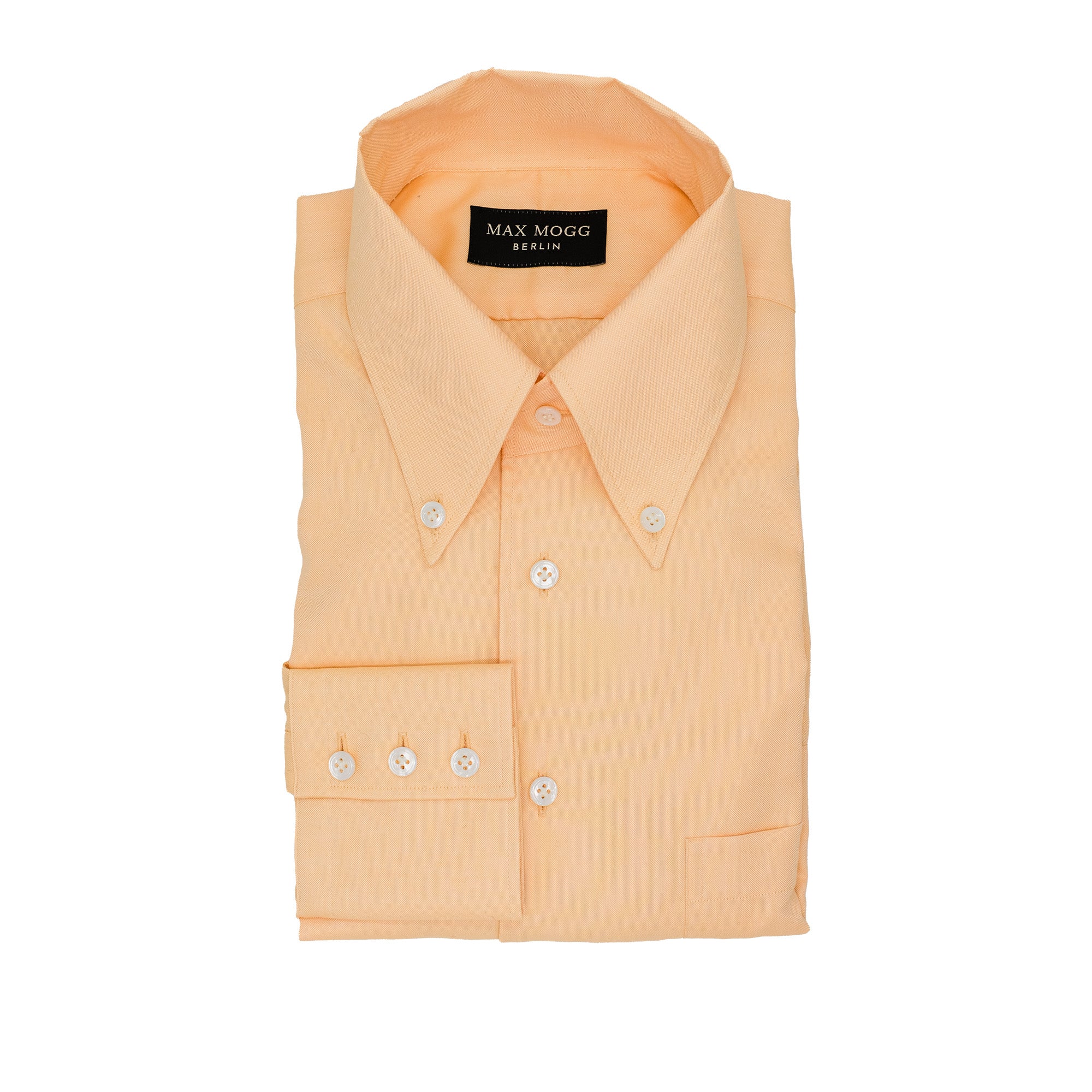 Hemd - Lachs Pastell Oxford Button-Down