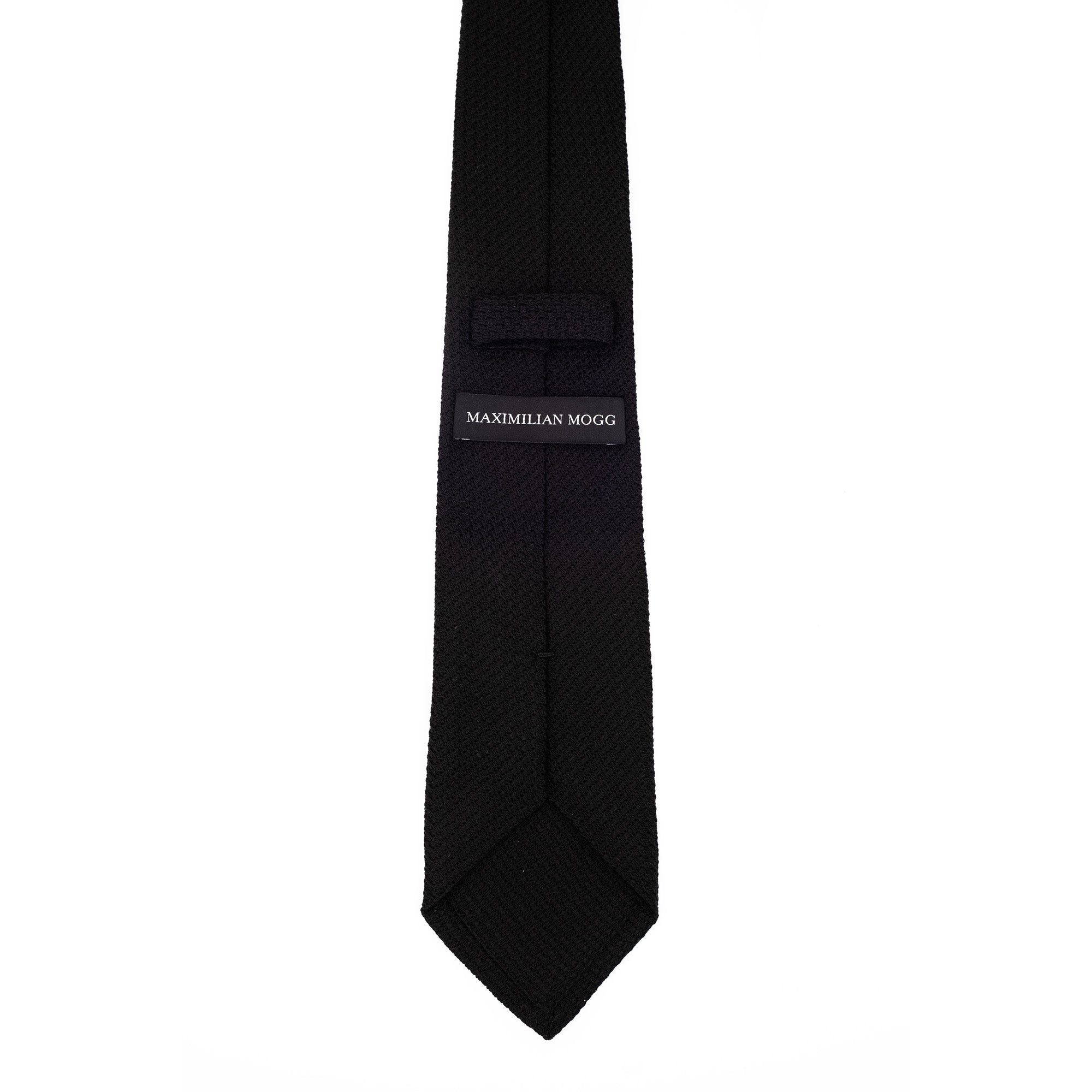 Krawatte - Schwarzes Grenadine