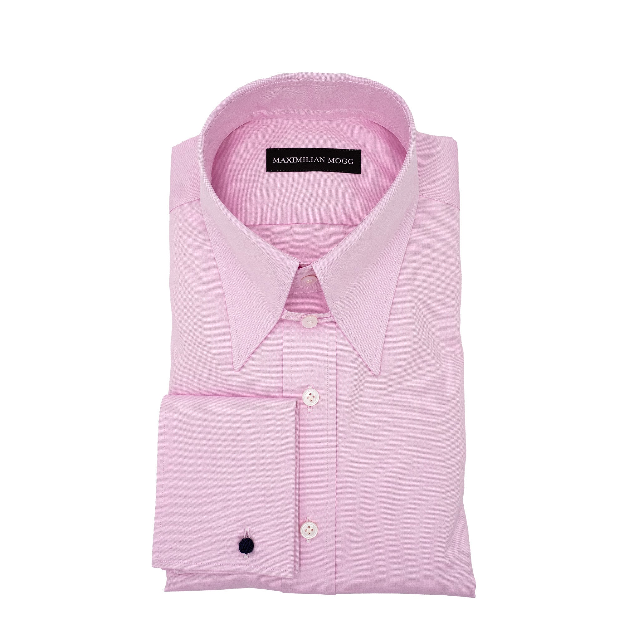 Shirt - Pink Pinpoint Spearpoint-Tab