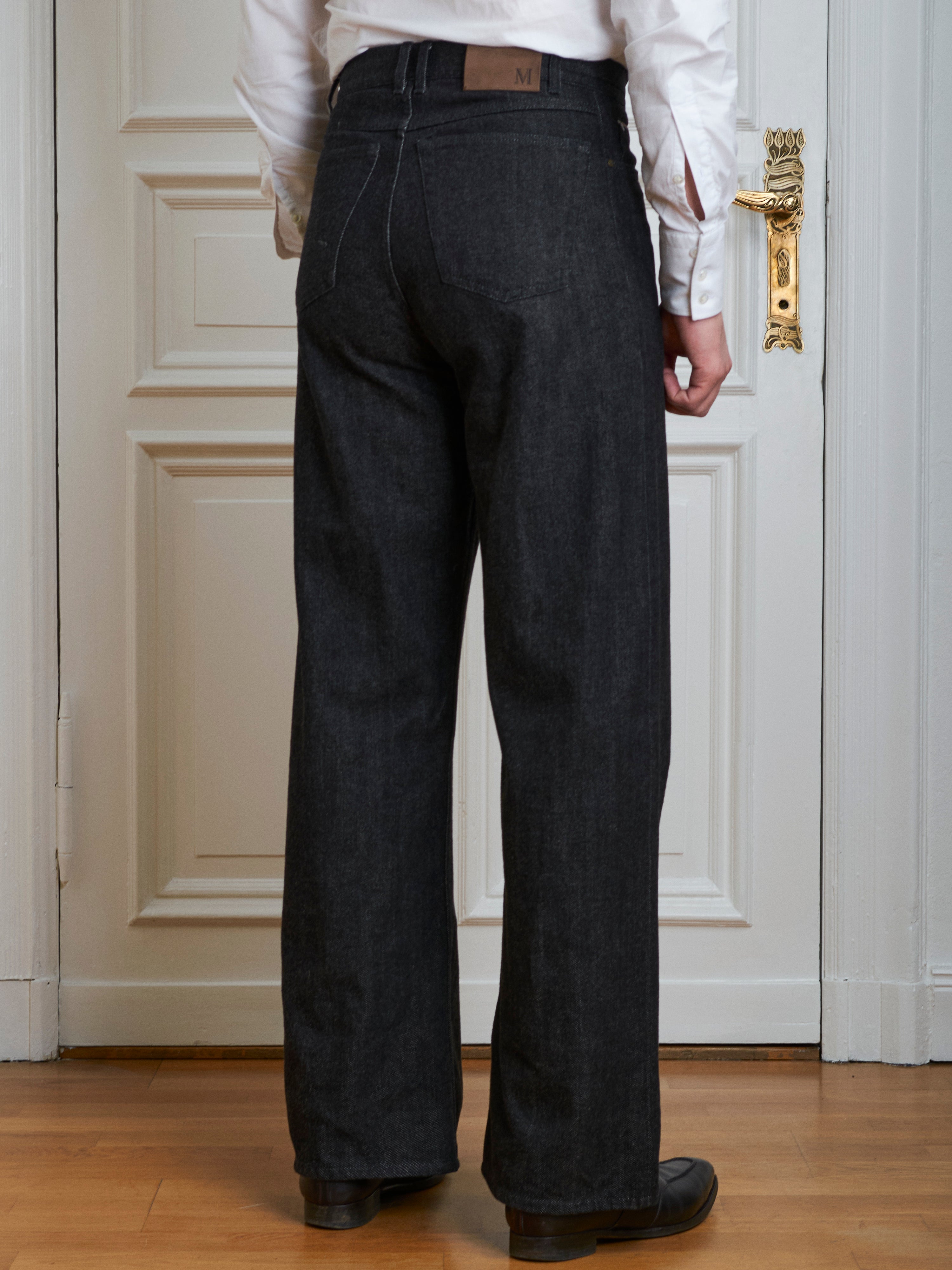 Jeans - Black denim