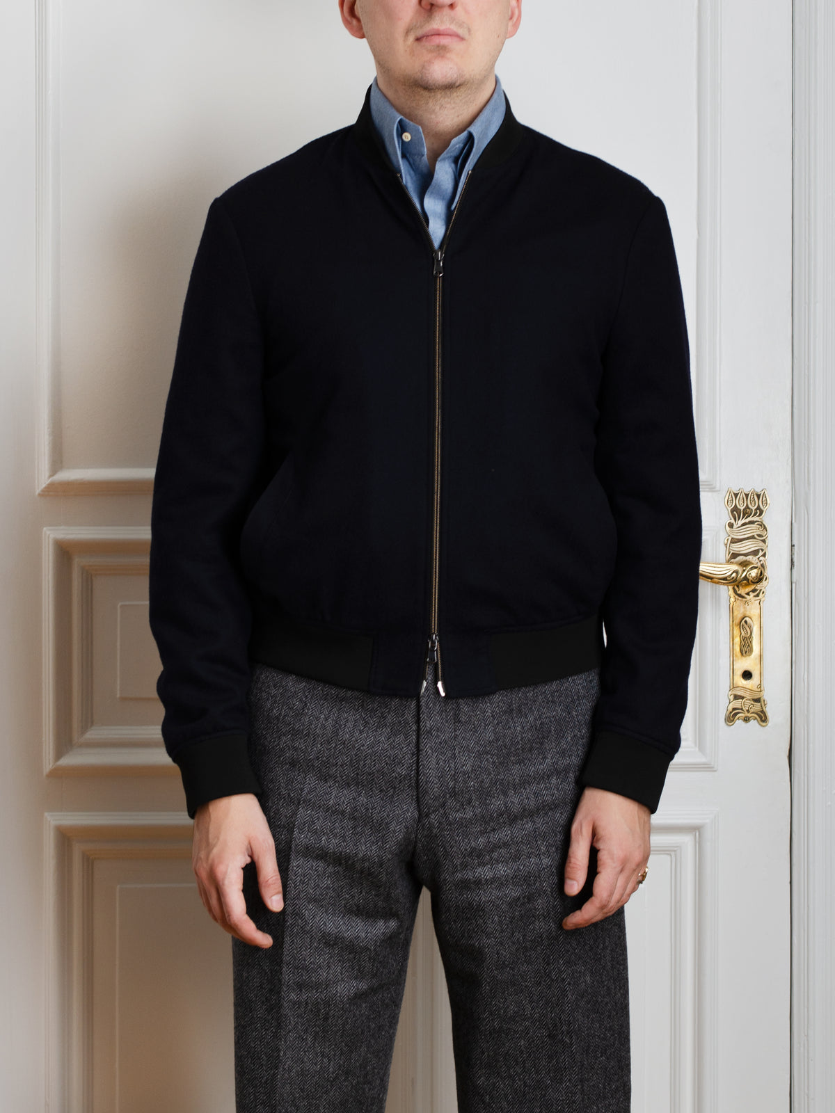 Blouson - Navy Kaschmir