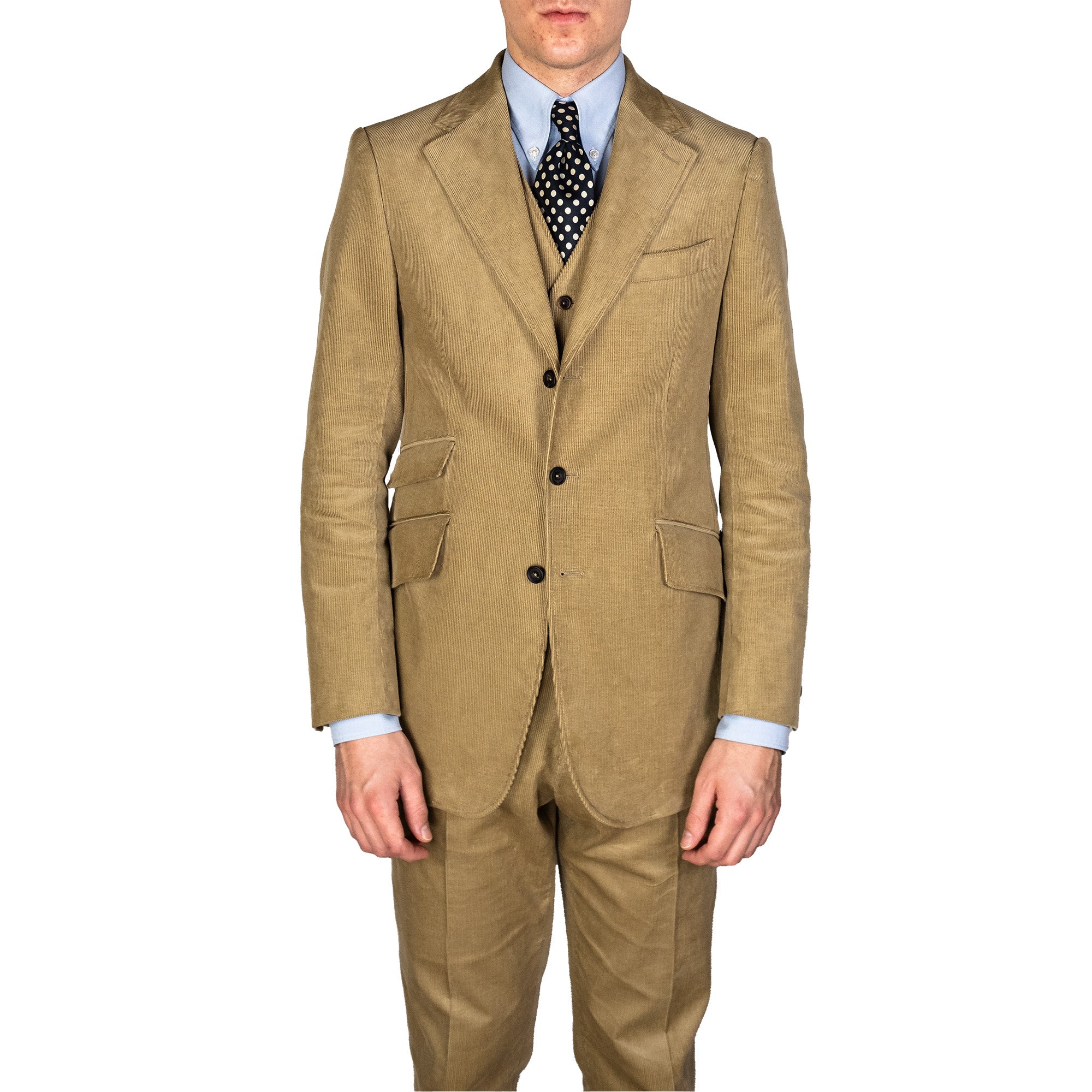 Suit - Beige Corduroy