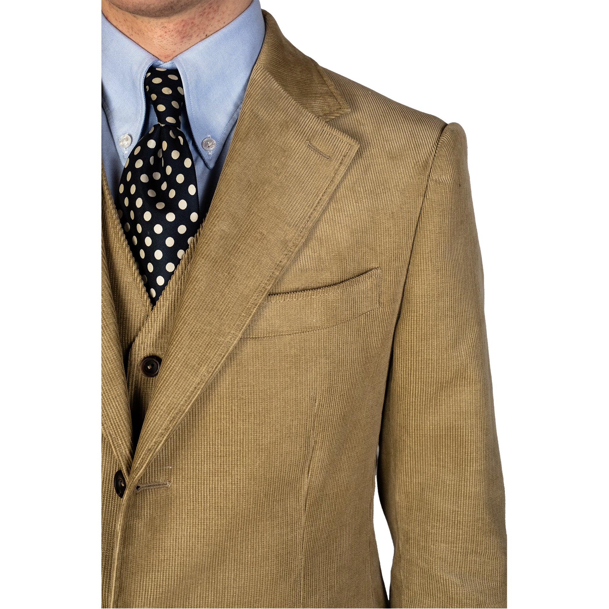 Suit - Beige Corduroy