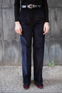 Trousers - Navy medium-whale corduroy