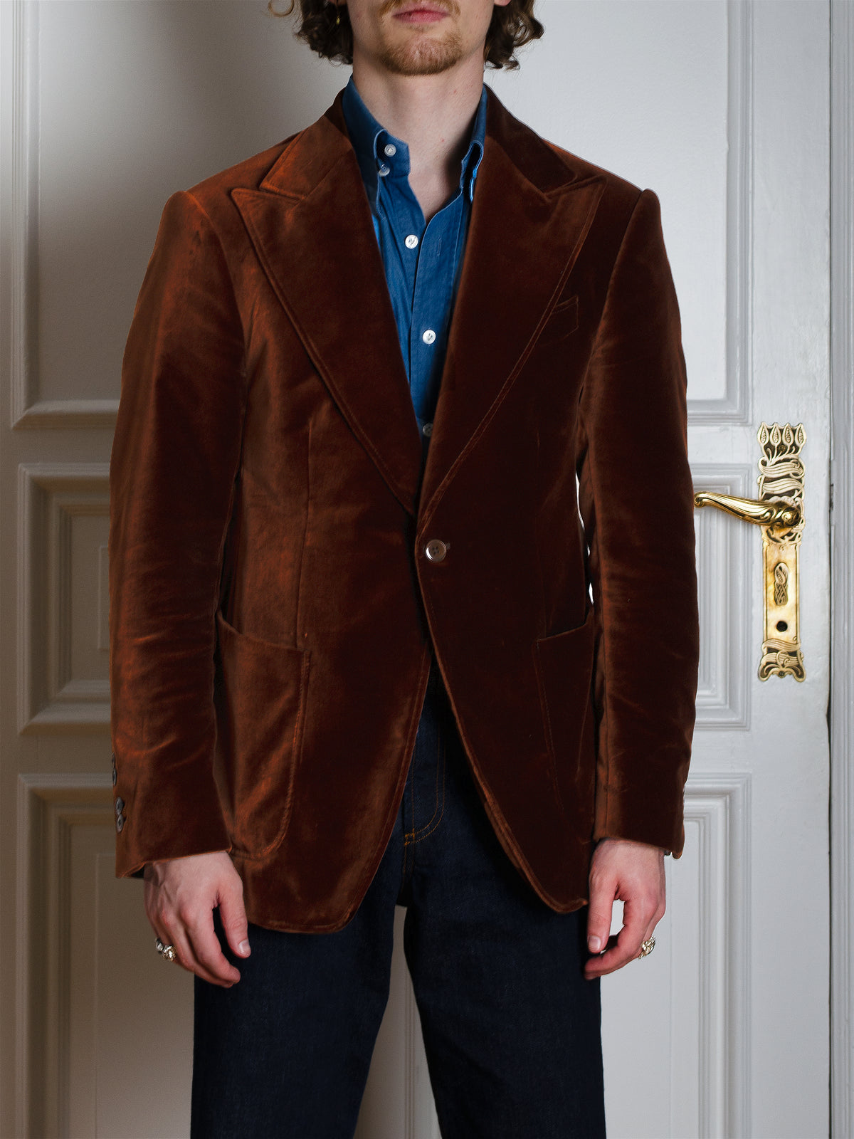 Jacket - Brown Velvet
