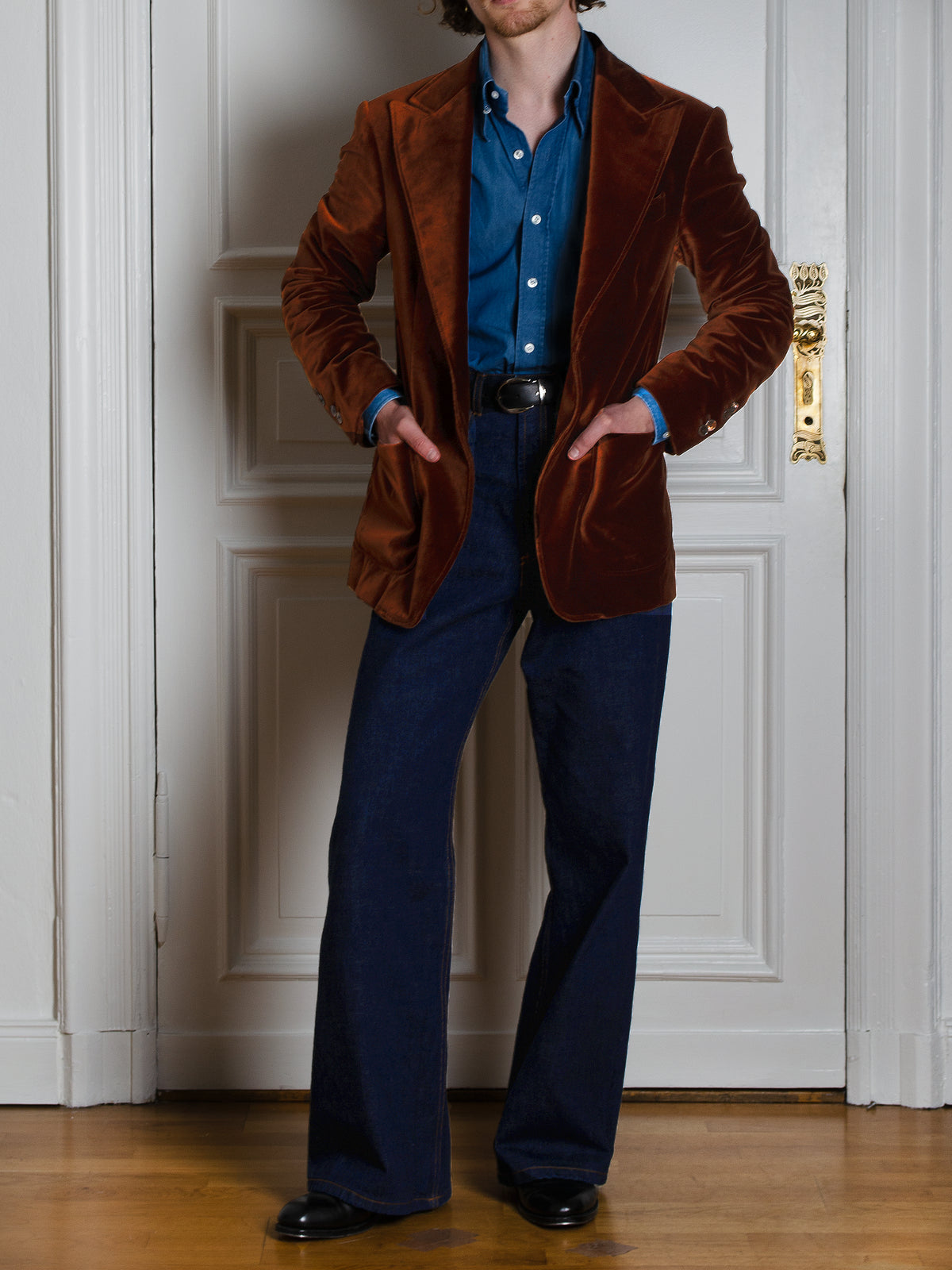 Jacket - Brown Velvet