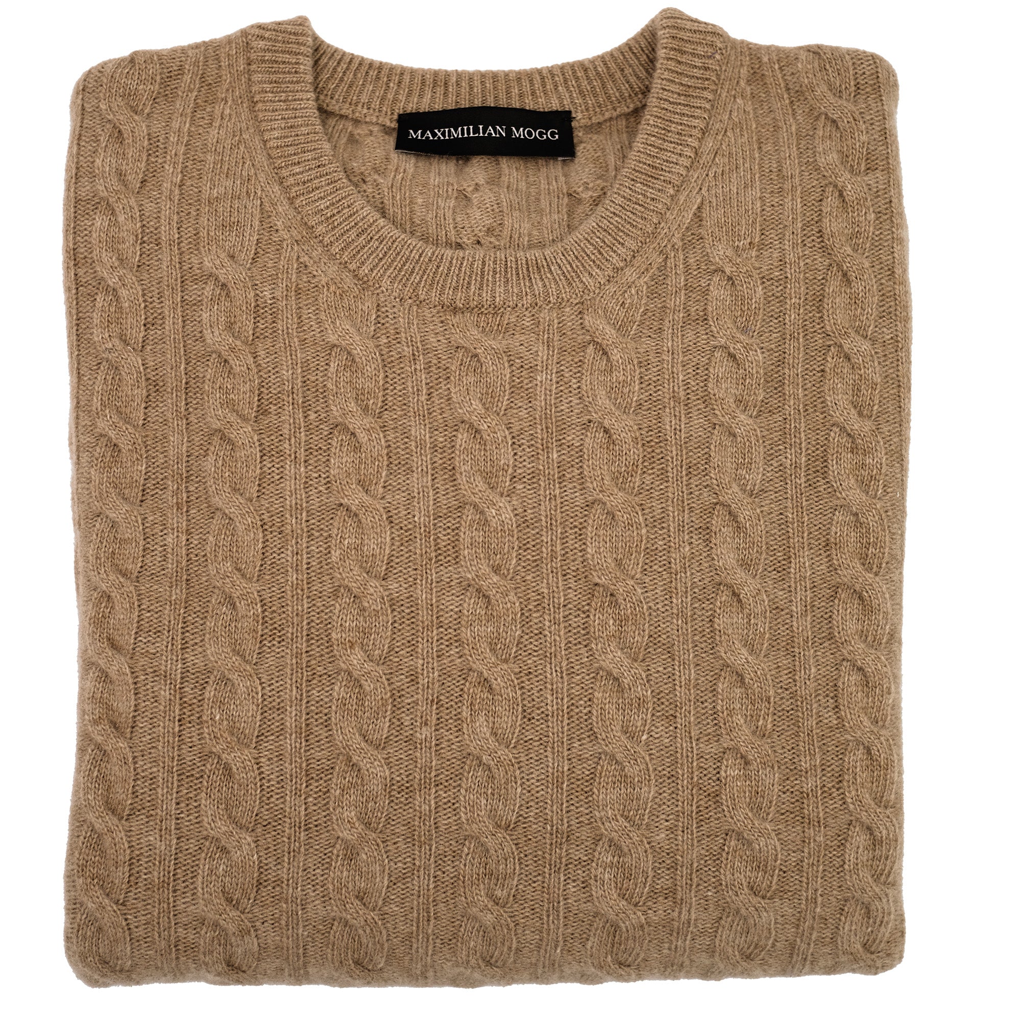 Pullover - Beige Cableknit