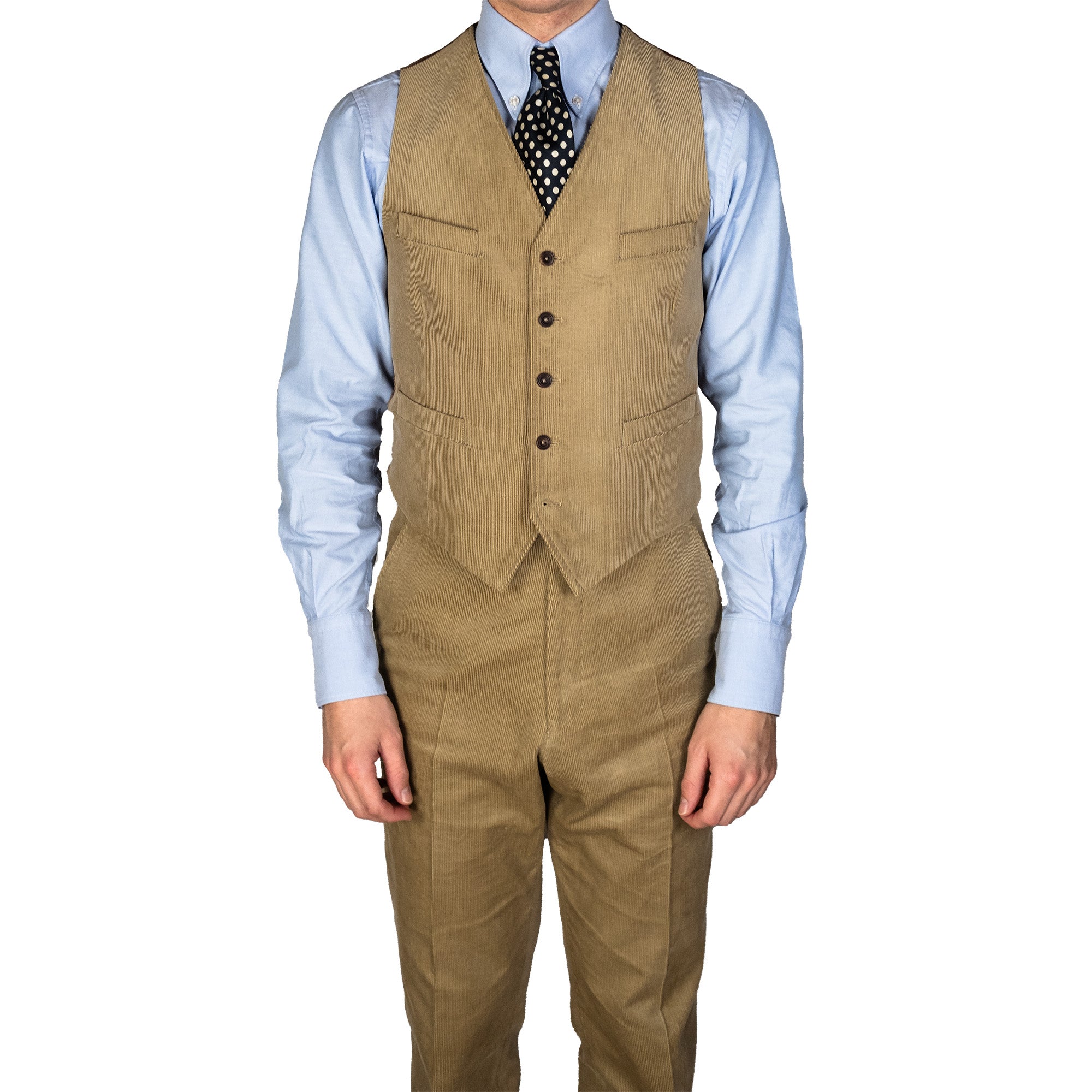 Suit - Beige Corduroy