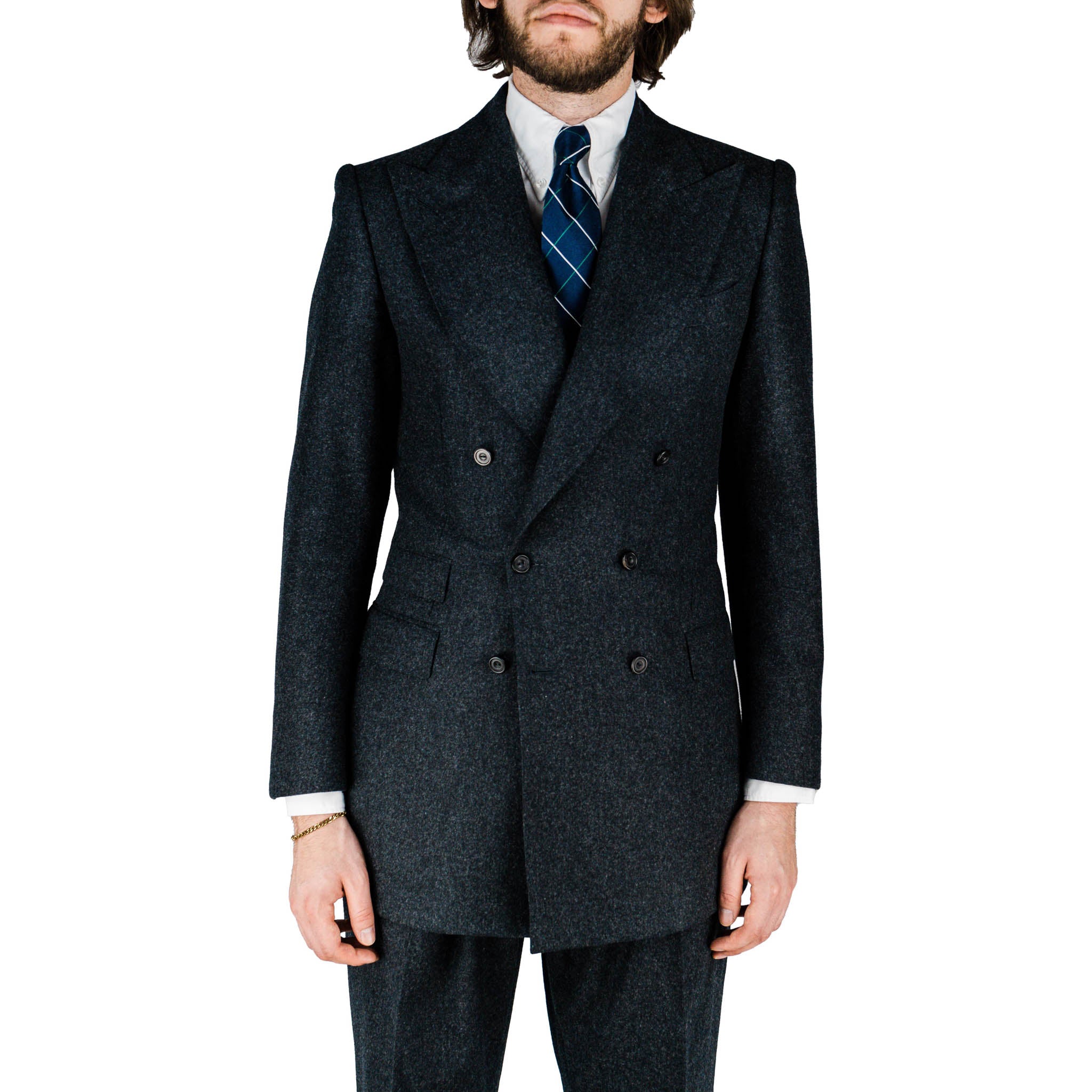 Suit - Charcoal flannel