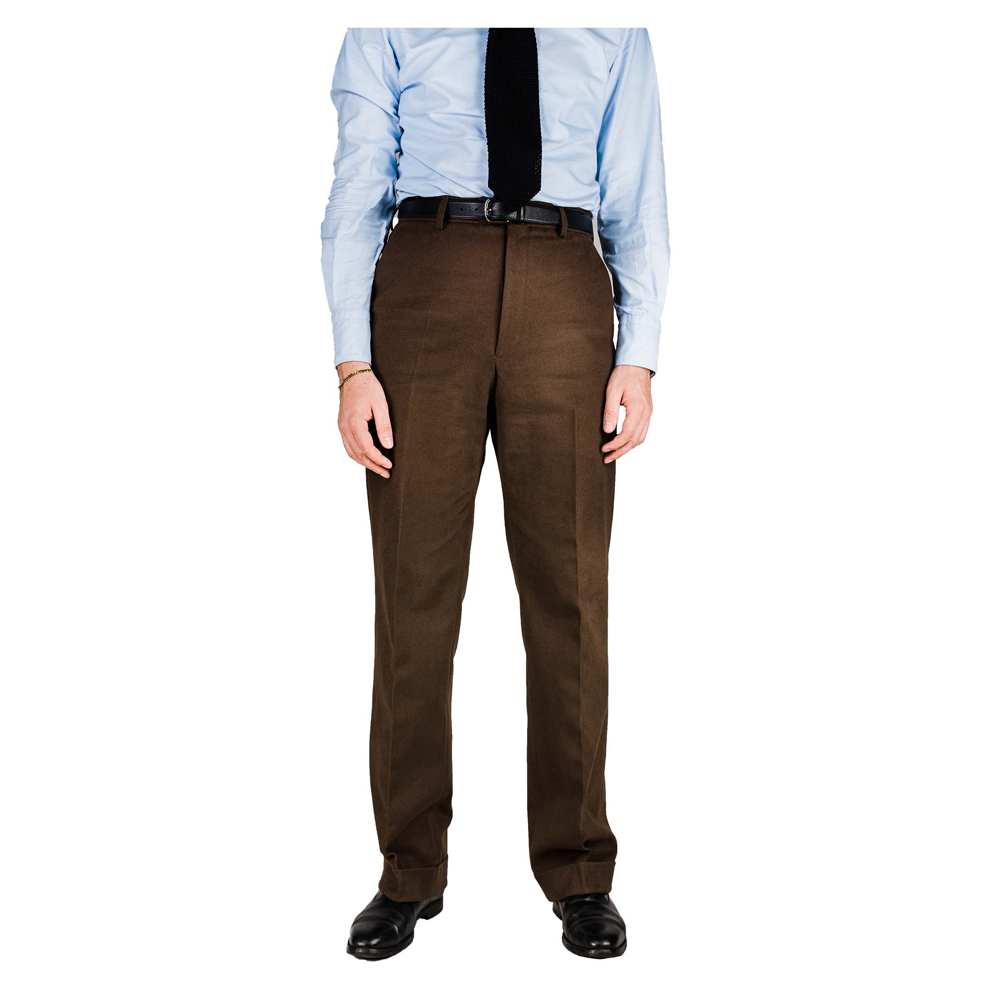 Chino - Chocolate cotton twill